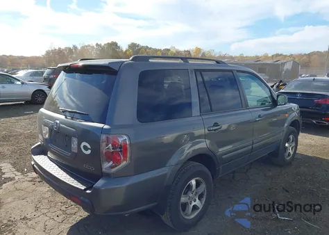 2007 Honda Pilot Ex from USA, damaged, VIN 5FNYF18457B015328